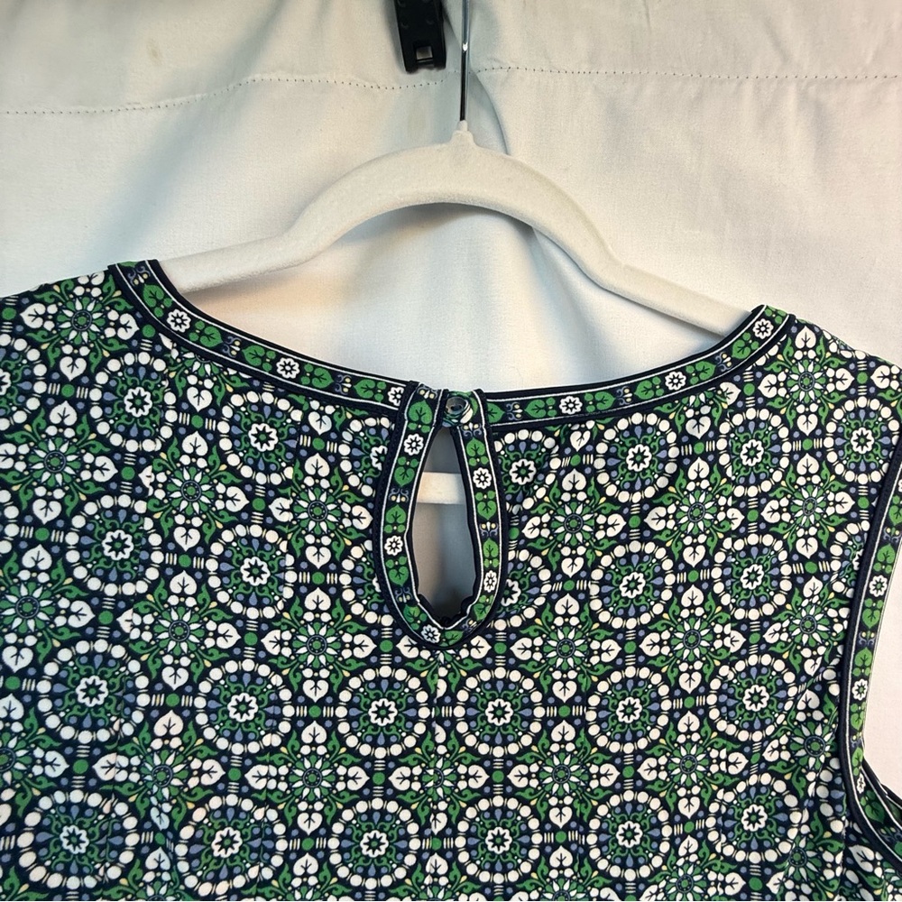 Max Studio Green And White Patterned Mini Dress - image 6